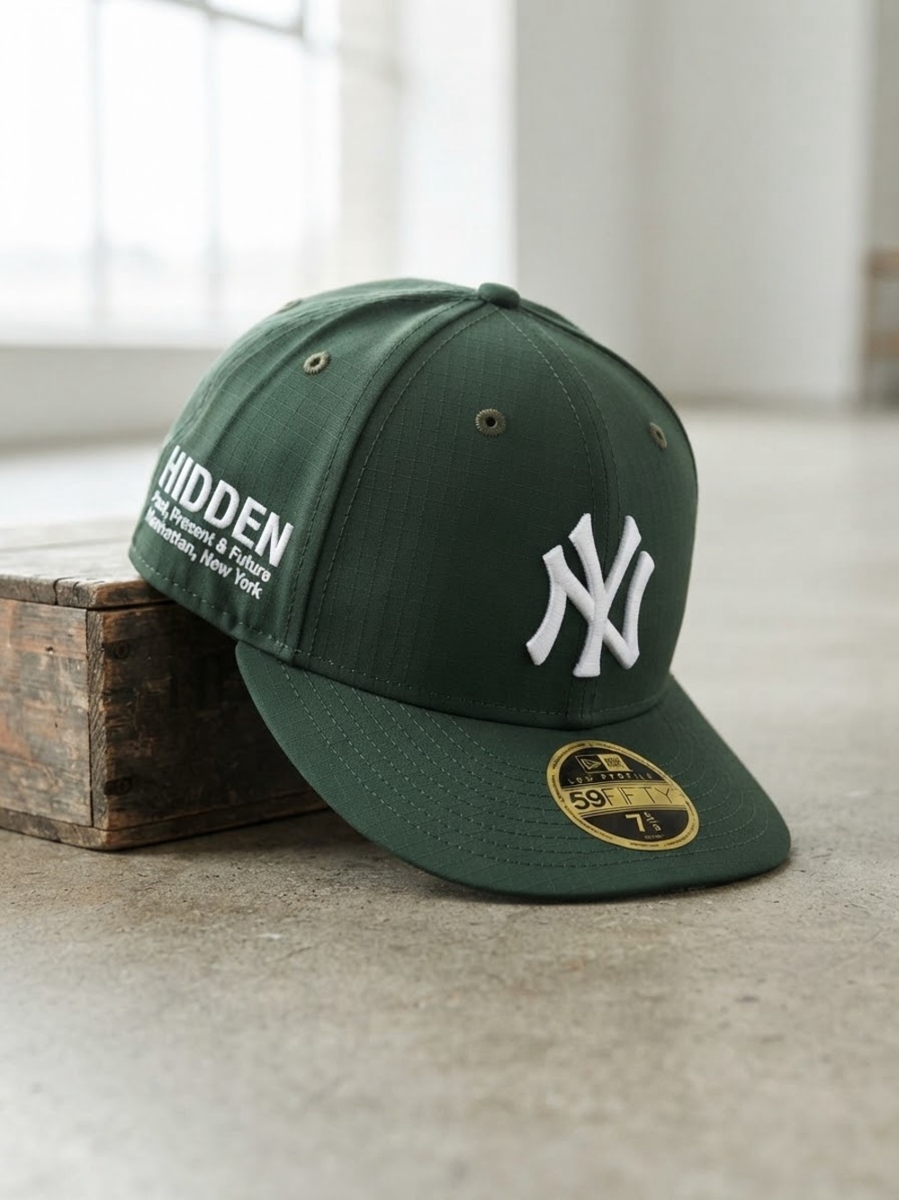 Hidden NY x New Era New York Yankees 59FIFTY Green 7 5/8